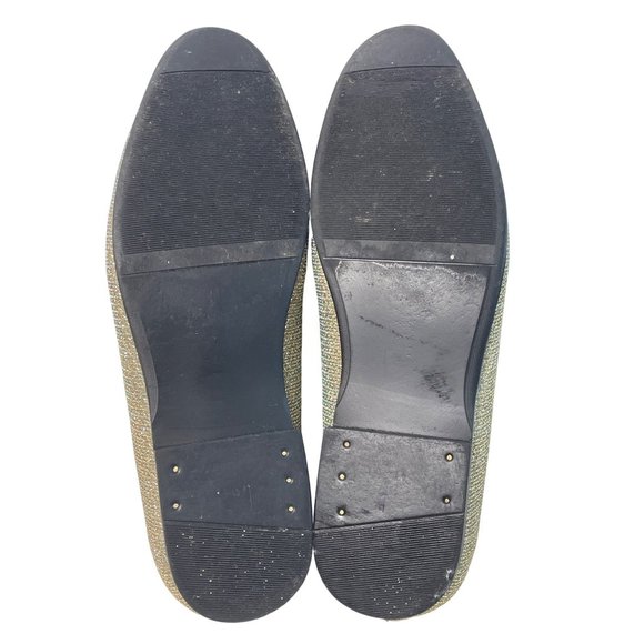 Giorgio Brutini Conquest Sparkly Gold Loafers Sz 11M - Picture 6 of 8